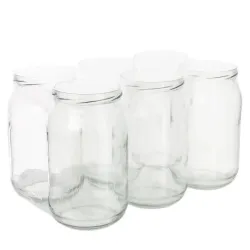 Stiklainiai. 900 ml. 6 vnt.