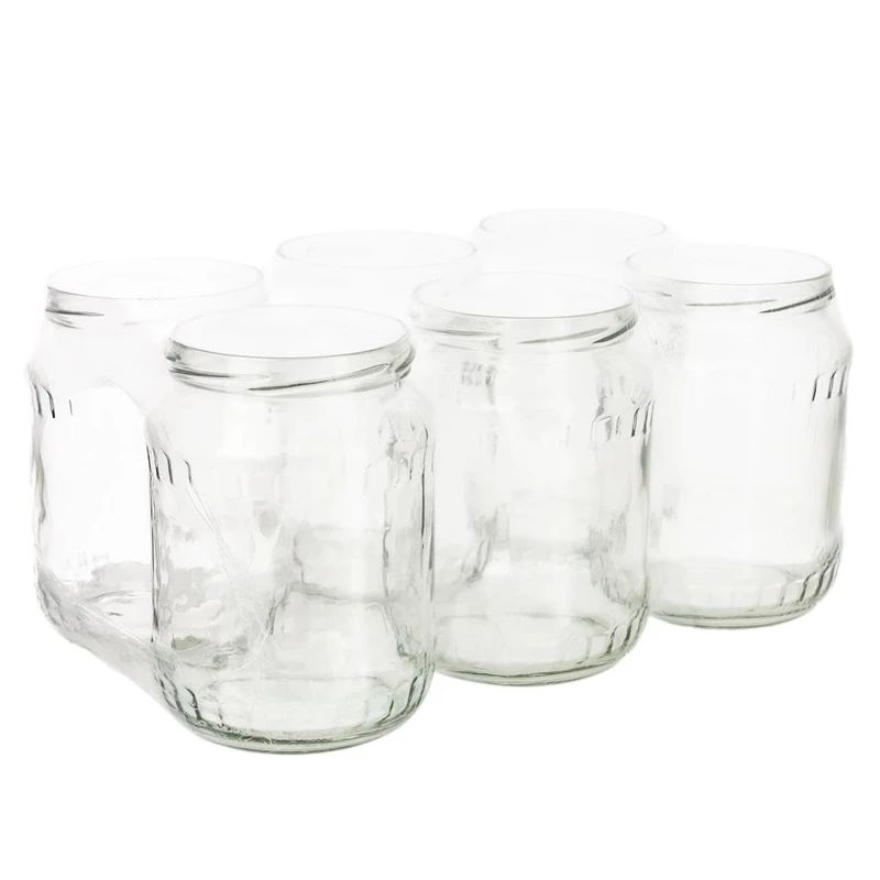 Stikla burkas 720ml 6gab