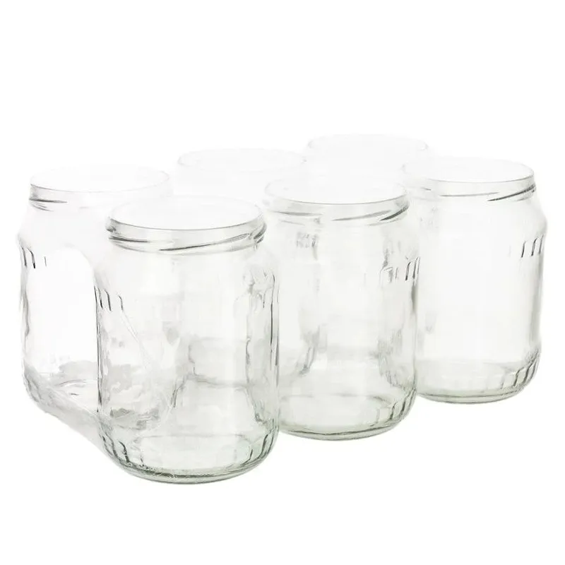 Burka Okko TO-720 FACETED, 82 mm, 0.72 l, caurspīdīga krās., 6 gab.