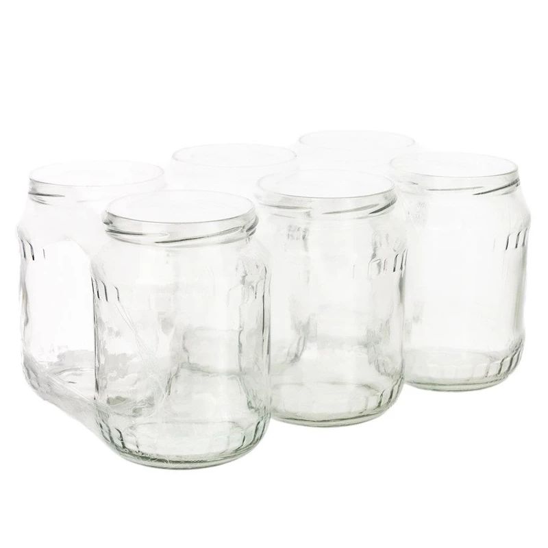 Stikla burkas 720ml 6gab