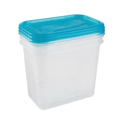 Dėžutė maistui Okko Fresh 30674, 1 l, 3 vnt.