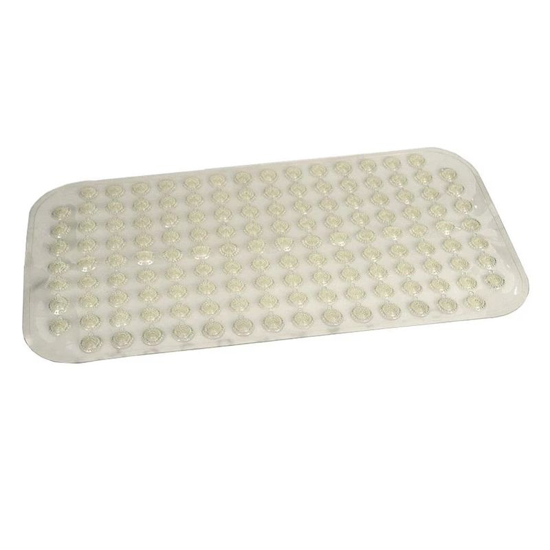 Neslīdošs vannas paklājiņš. 71×38 cm. smilšu krāsā