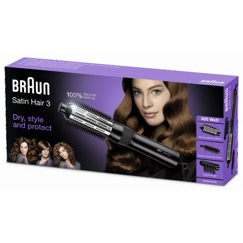 AS330 Braun Satin-Hair