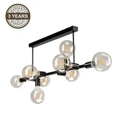 Ceiling light anari lm-8.146 8xe27 black