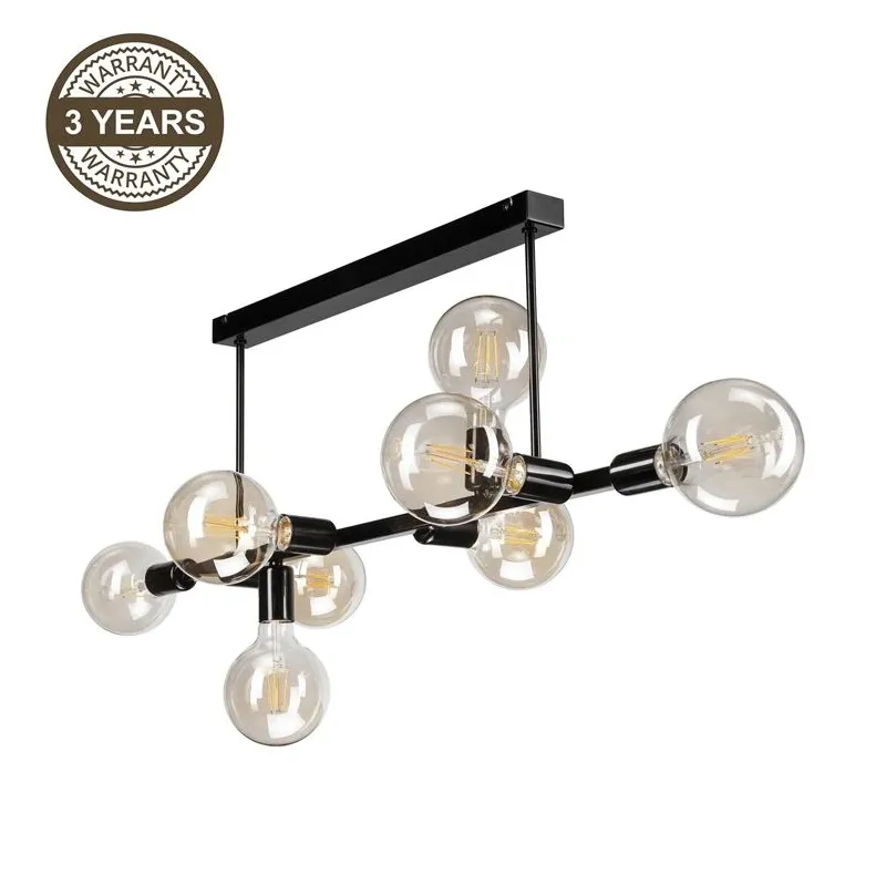 Ceiling light anari lm-8.146 8xe27 black