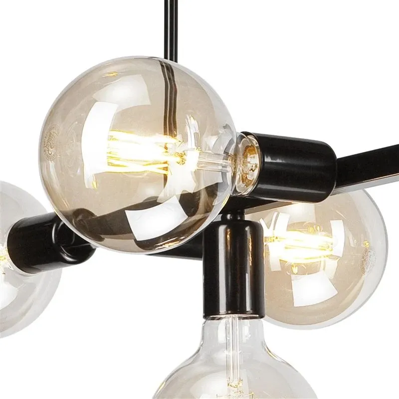Ceiling light anari lm-8.146 8xe27 black