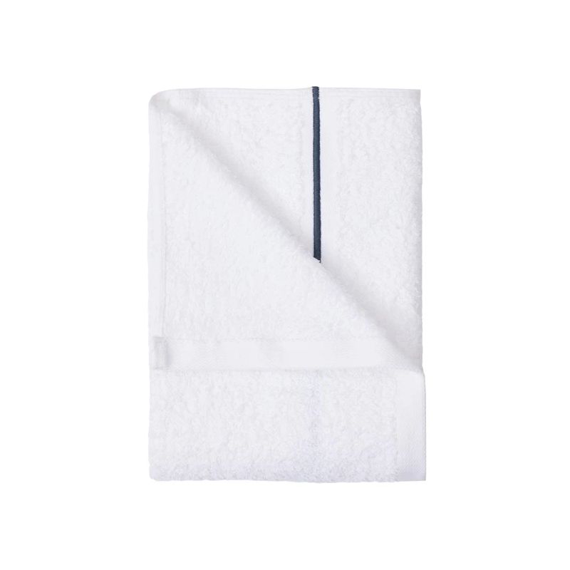 Rankšluostis vonios Domoletti Tanjun 2. mėlynas-baltas 50X90