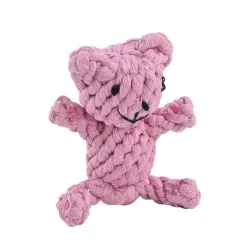 Rotaļlieta suņu lācis virv.ms002 13x11cm