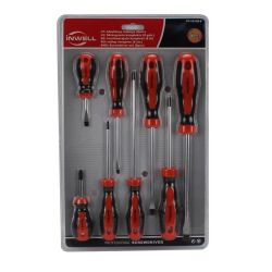 Skruvgriežu komplekts YF-10102-8, 8 gab.