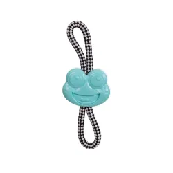 Toy rope frog for dogs to chew