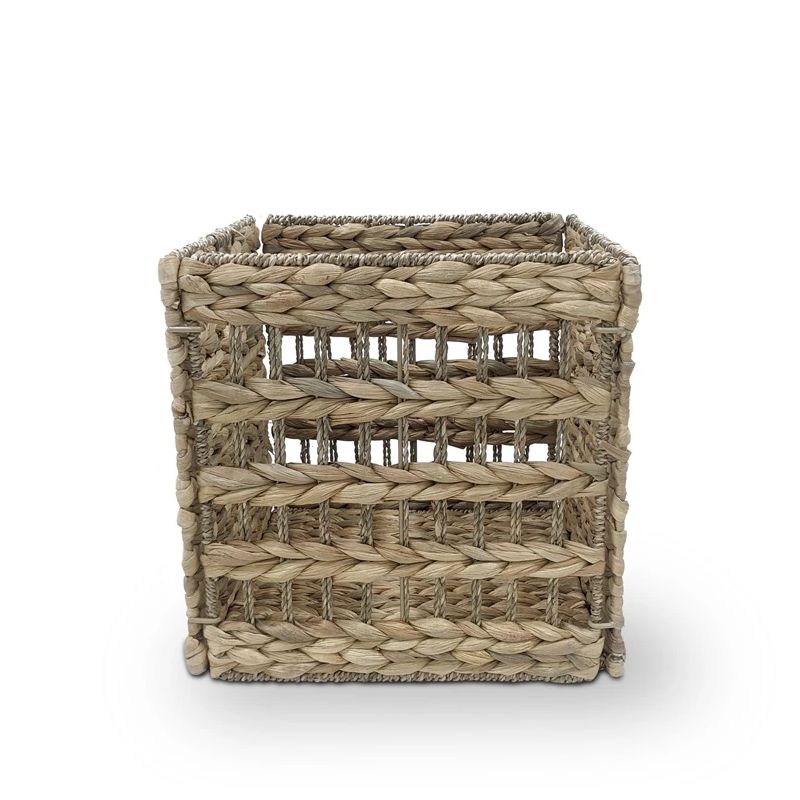 Salok.grozs 30x30x30cm tēraud.-jūr.aļģes