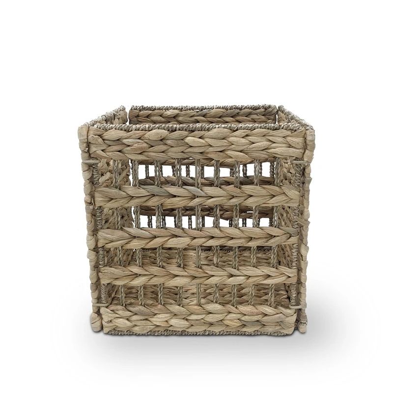 Salok.grozs 30x30x30cm tēraud.-jūr.aļģes