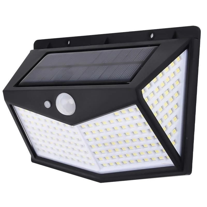 Sienas lampa ar saules bat.led sens ip44