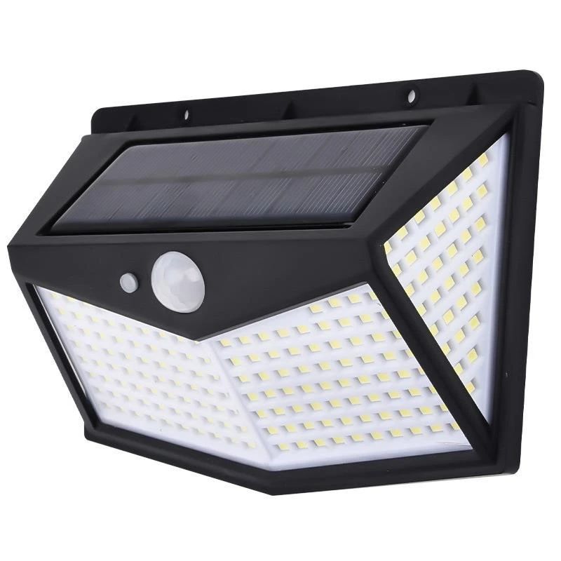Sienas lampa ar saules bat.led sens ip44