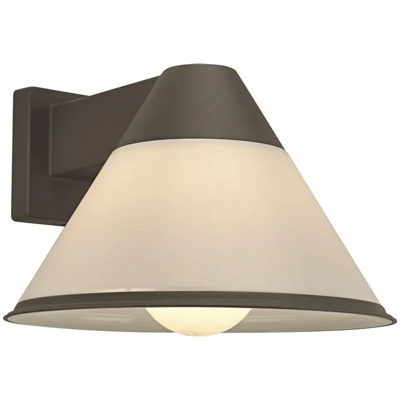 Sienas lampa rocco e27 ip44 39113 melna