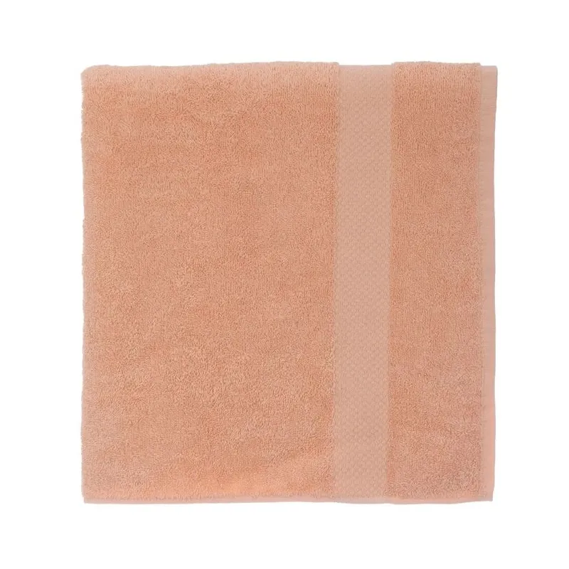 Dvielis terry 716 peach 70x140