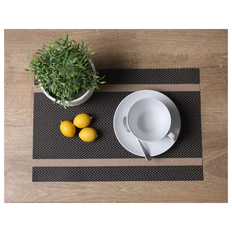 Placemat direct 45x30cm brown