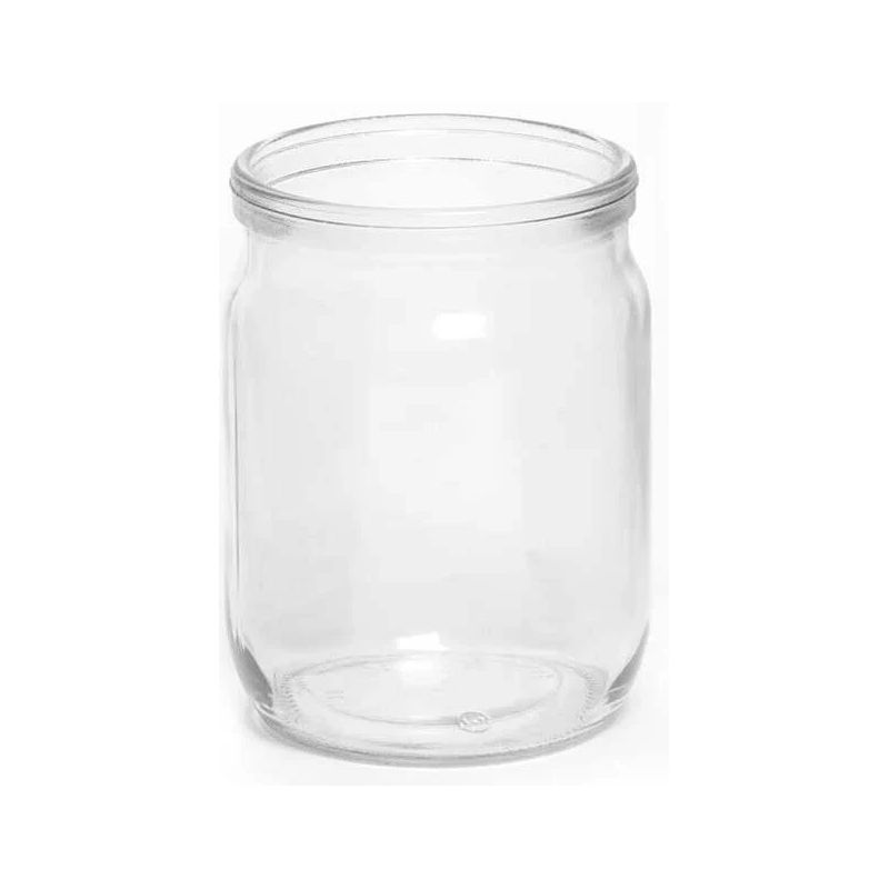 Burkas bez vāciņiem okko 500ml 15gab