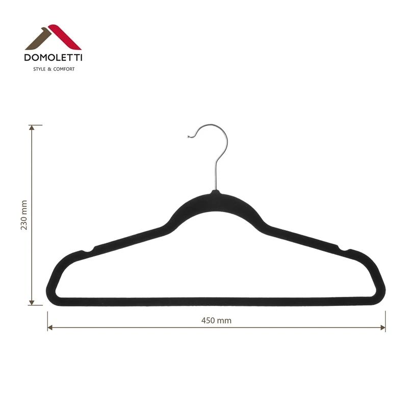 Pakaramo komplekts 50 gab. melni. Domoletti