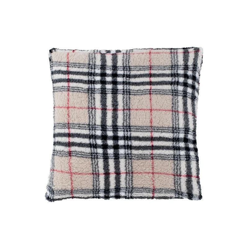 Dekoratīvs spilvens Domoletti Sherpa, bēša, 50 cm x 50 cm