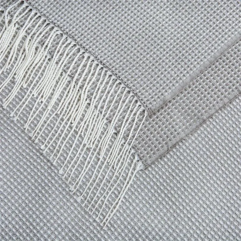 Pledi Domoletti T231004, gaiši pelēka, 127 cm x 152 cm