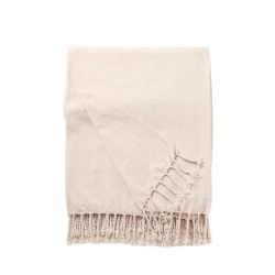 Pleds t231010 bēšs 279gsm 127x152cm