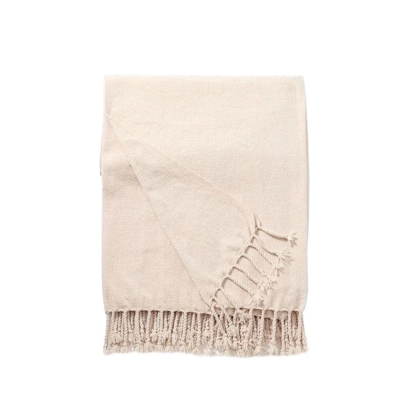 Pleds t231010 bēšs 279gsm 127x152cm