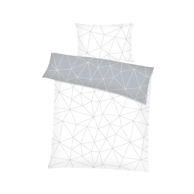 Gultas veļas komplekts Domoletti Nela, balta, 140 x 200 cm