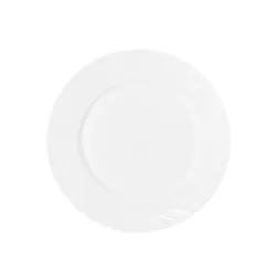 Тарелка обеденная Okko, 25.3 см x 25.3 см, белый
