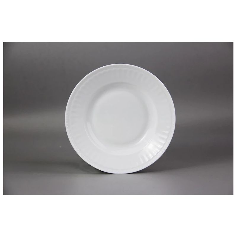 Šķīvis zupas 20.3cm apaļš balts
