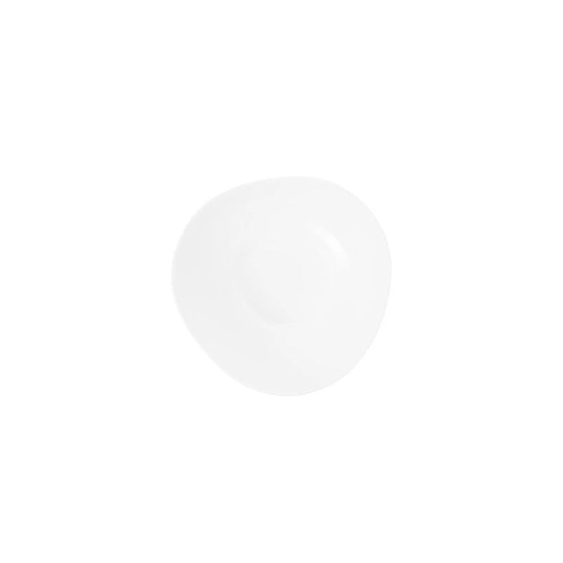 Bļodiņa sirsniņa 15.2cm balta