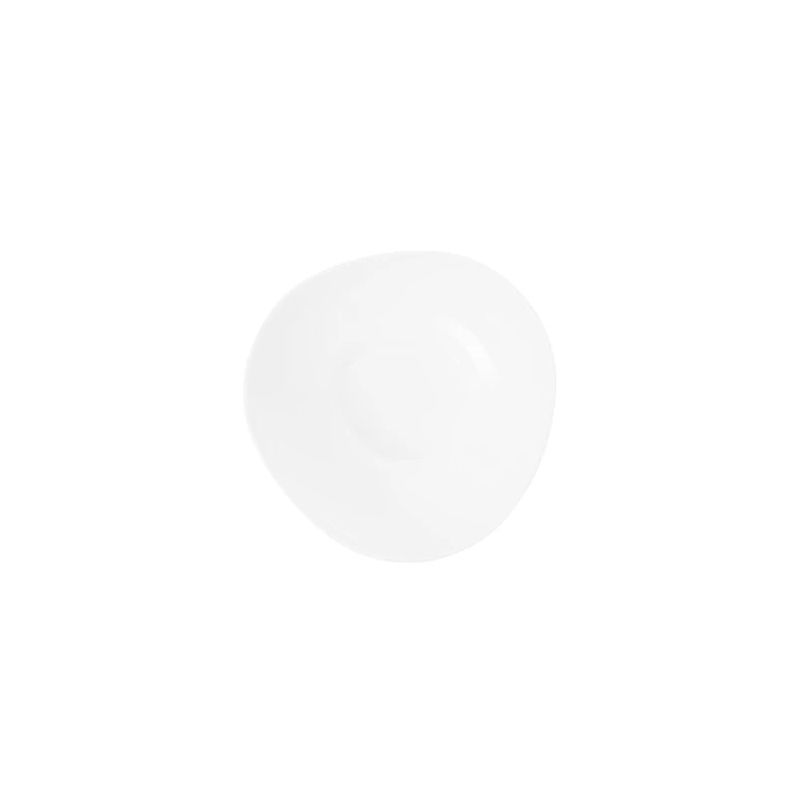 Bļodiņa sirsniņa 15.2cm balta