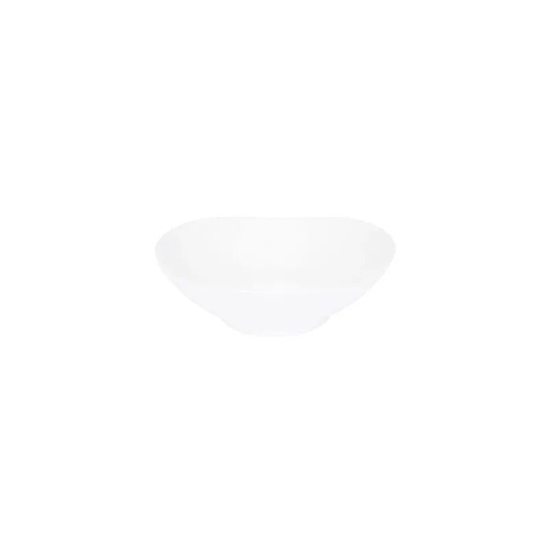 Bowl heart 15.2cm white