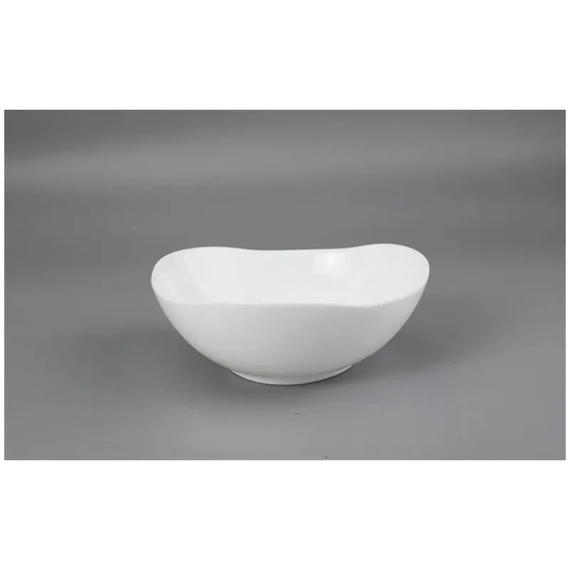 Bowl heart 15.2cm white
