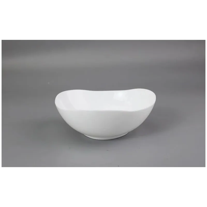 Bowl heart 15.2cm white