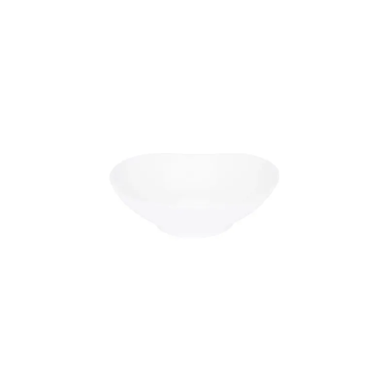 Bowl heart 15.2cm white