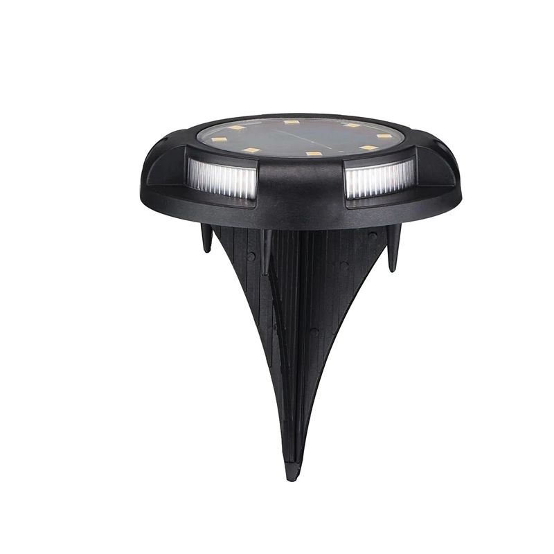 Saulės įkraunama lempa Domoletti. IP44. juodas 2 vnt.