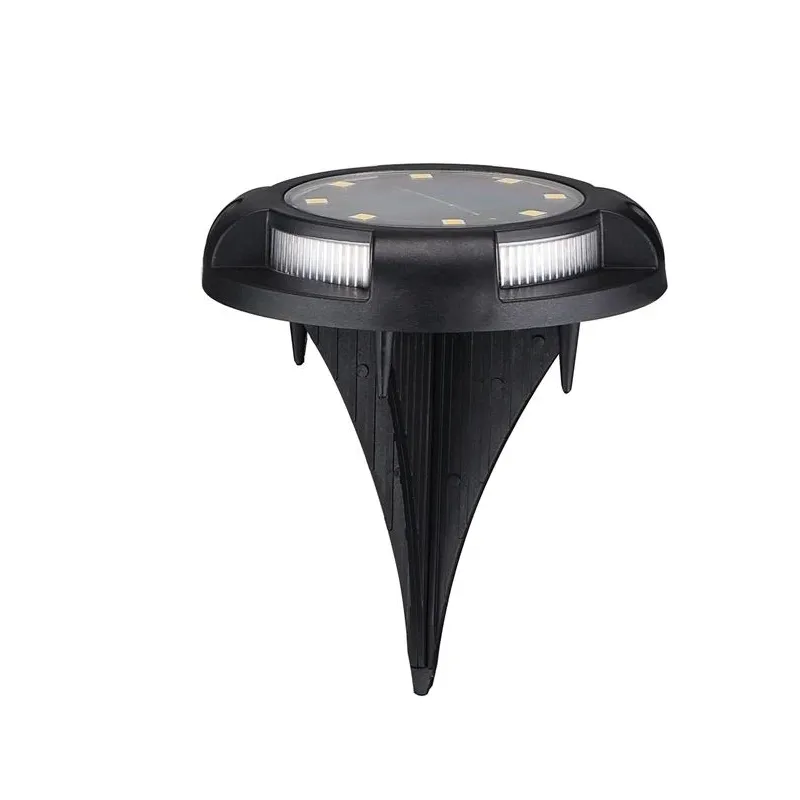 Iedurams gaismeklis ar saules bateriju Domoletti MS10691, IP44, melna