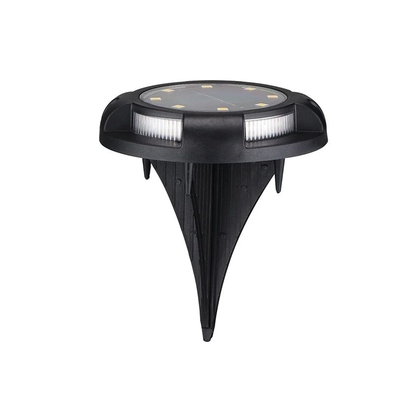 Saulės įkraunama lempa Domoletti. IP44. juodas 2 vnt.