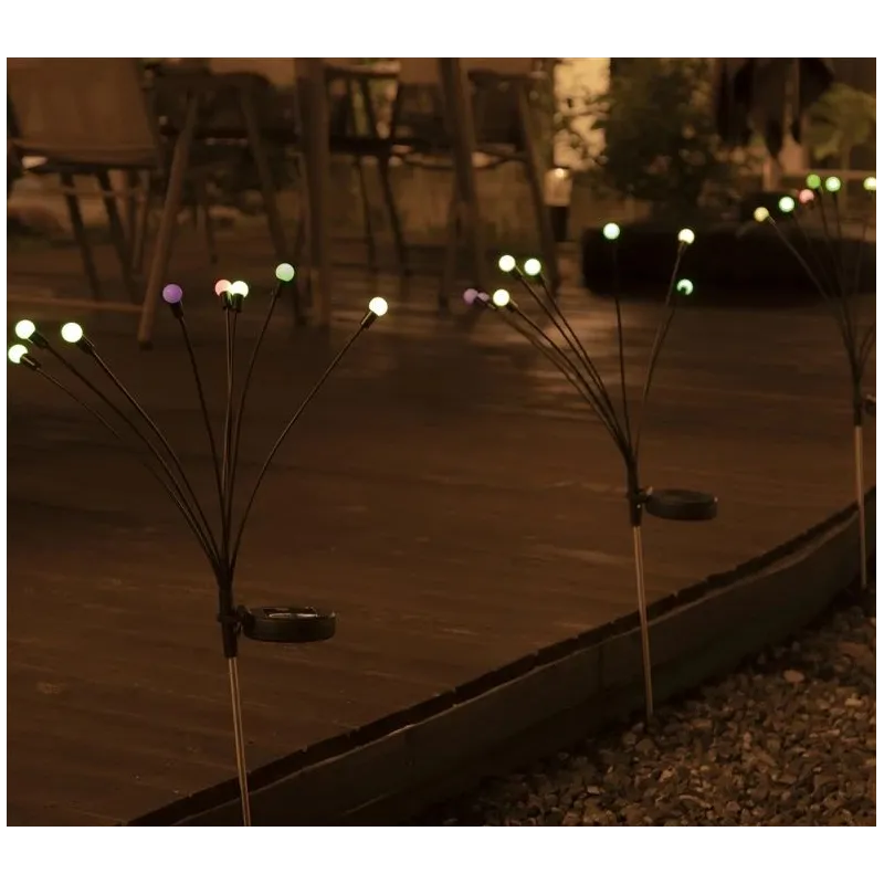 Iedurams gaismeklis ar saules bateriju Domoletti MS20161-8R, IP44, melna