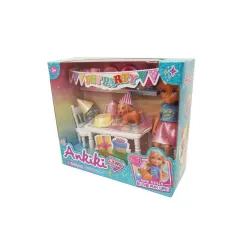 Lėlė Ankiki su šuneliu 606011, 13 cm