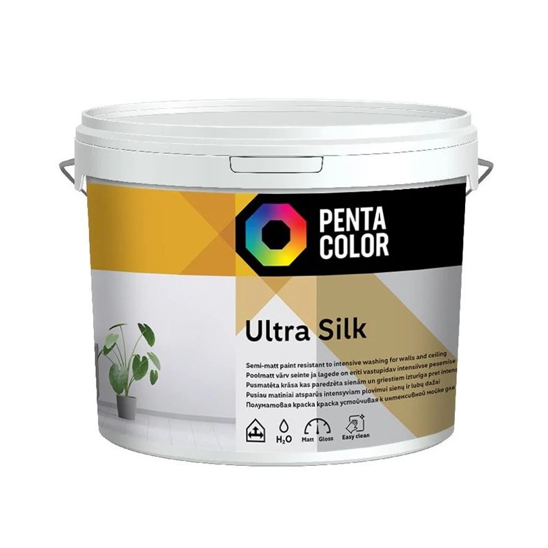 Krāsa ultra silk balt 5l