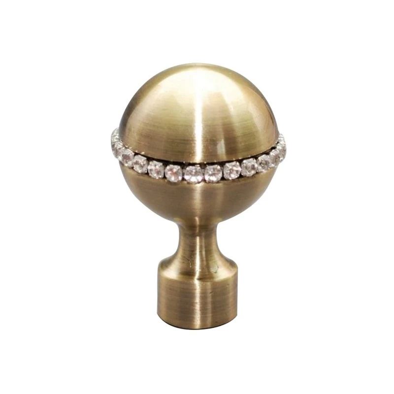 Karnīžu gali Denwer, vecināta zelta krāsā, D16, 2 gab.