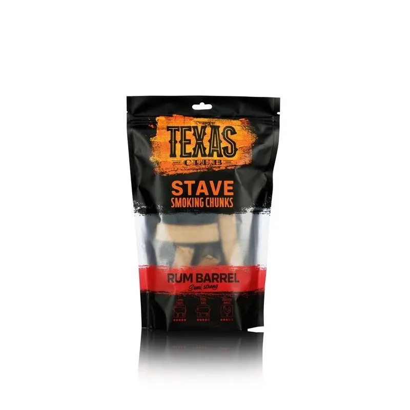 Kūpināšanas bloki Texas Club Rum Barrel Stave, 15 gab.