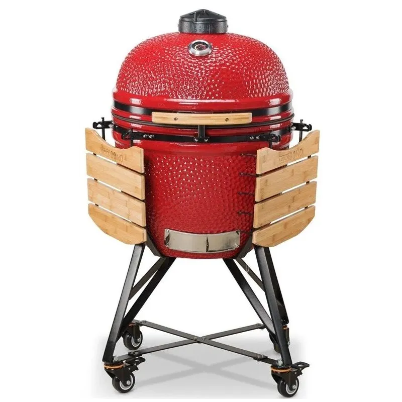 Grils Kamado Bono Media, sarkana krās., 52 cm