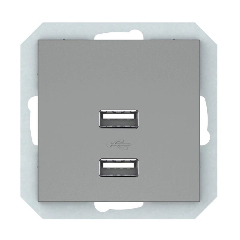 USB lādētājs Vilma QR1000. pelēka