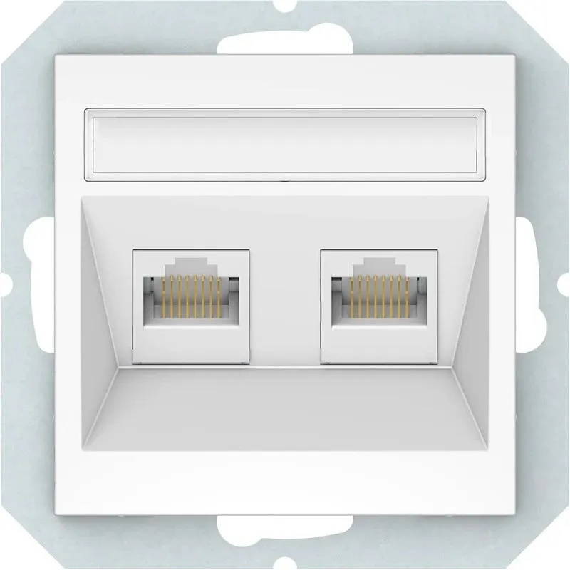 Datora ligzda VILMA QR1000, balta krāsa