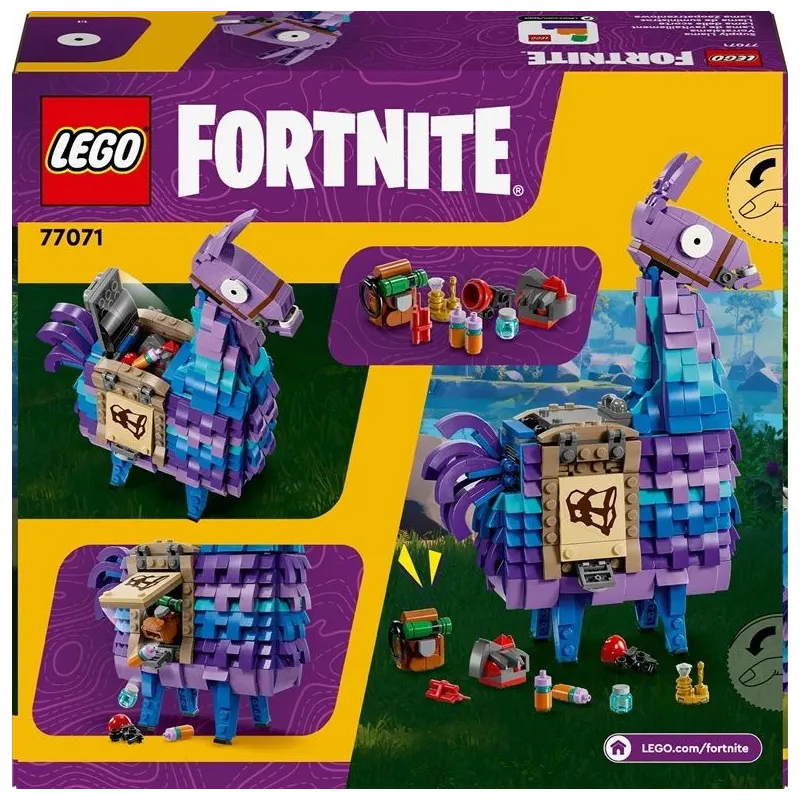 Конструктор LEGO Fortnite Supply Llama 77071, 691 шт.