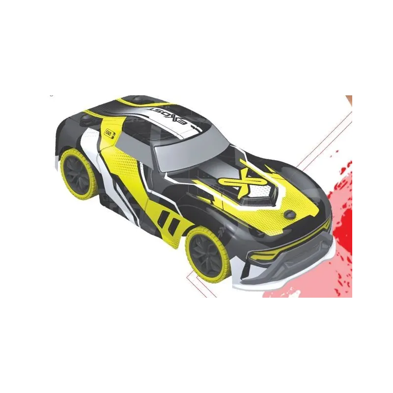 Rc automašīna Exost 20640, melna-dzeltena