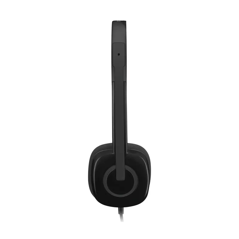 Vadu austiņas Logitech H15, melna krās.